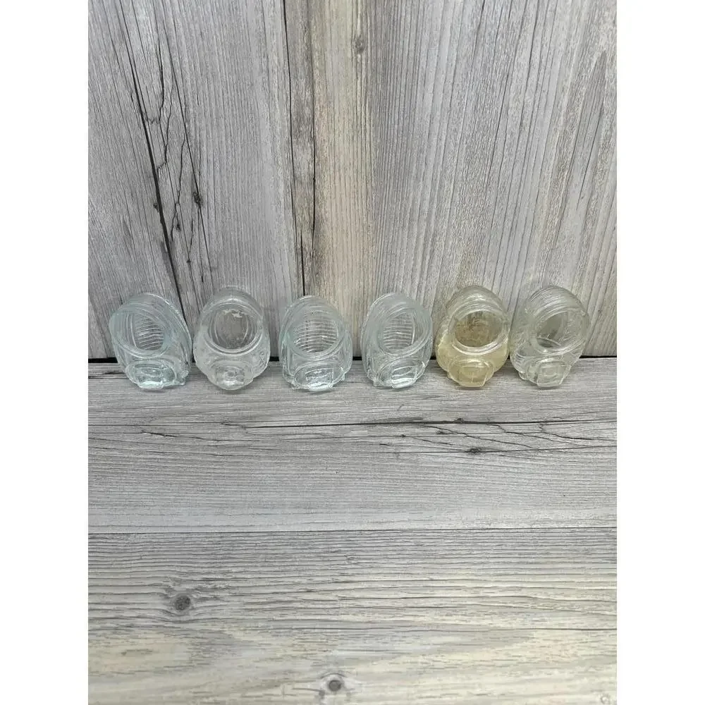 Vintage glass bird waterers lot - Picture 4 of 6
